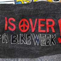 мото фестивал тениска с дълъг ръкав Bike Week Love Peace 2013, снимка 4 - Тениски - 44605012