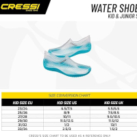 Cressi унисекс водни обувки за всички видове водни спортове, размер 25/26, снимка 3 - Водни спортове - 44558801