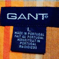 Мъжка риза GANT 100% памук, снимка 5 - Ризи - 39932576