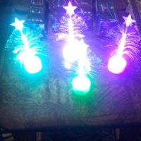 Елхички елха със звезда светеща в различни цветове с батерии за кола автомоби дом офис вила, снимка 8 - Аксесоари и консумативи - 30482142