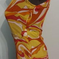 Изумително красива огнена рокля с хастар / малък размер, снимка 4 - Рокли - 35641503
