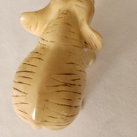 Рядка фигура, скулптура,статуетка Слонче от Слонова кост във перфектно състояние , снимка 7 - Антикварни и старинни предмети - 44296113