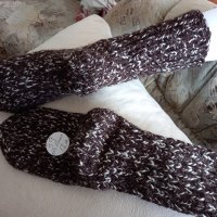 Ръчно плетени чорапи размер 39, снимка 1 - Мъжки чорапи - 39669851