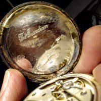 джобен часовник- сребърен арт Деко , снимка 3 - Джобни - 30965425