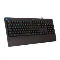 Гейминг клавиатура Logitech - G213 Prodigy, RGB, черна, снимка 6 - Клавиатури и мишки - 38785321