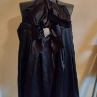 Елегантна черна рокля , снимка 5 - Рокли - 35407368