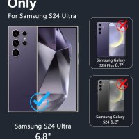 Калъф FNTCASE за Samsung Galaxy S24-Ultra (прозрачен магнит), снимка 4 - Калъфи, кейсове - 44375487