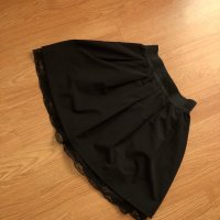 Черна дамска пола, снимка 1 - Поли - 30844560