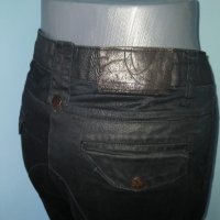 Дизйнерски панталон с кожен ефект "Kello"® / голям размер , снимка 4 - Панталони - 15475101
