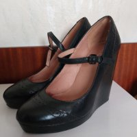 Обувки на платформа ALDO, естествена кожа, снимка 6 - Дамски елегантни обувки - 40480541