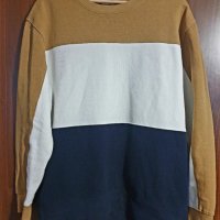 Мъжки памучен пуловер ZARA, размер L, суитчър, снимка 5 - Суичъри - 31737026