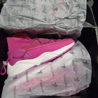 Togoshi дамски маратонки тип чорап розови , снимка 12 - Маратонки - 42939879