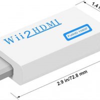 Wii към HDMI конвертор, снимка 3 - Аксесоари - 39643998