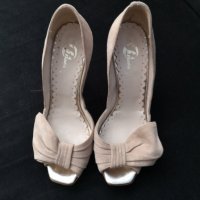 Обувки на ток -от Естествен велур, снимка 8 - Дамски обувки на ток - 38394218