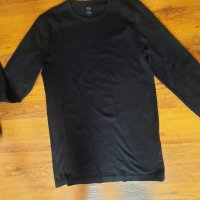 Черна блуза Hema S, снимка 4 - Блузи - 37650382