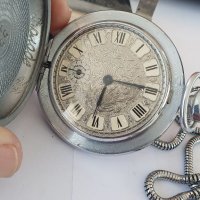 Антикварен руски джобен часовник Молния , снимка 6 - Антикварни и старинни предмети - 38480954