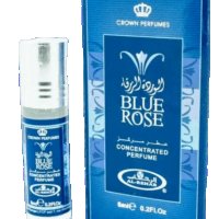 Арабско парфюмно масло от Al Rehab Blue rose 6 ml Роза, мускус, сандалово дърво и подправки 0% алкох, снимка 1 - Унисекс парфюми - 42356307