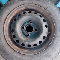 4 бр. зимни гуми с джанти за Деу Калос, снимка 2 - Автомобили и джипове - 42539080
