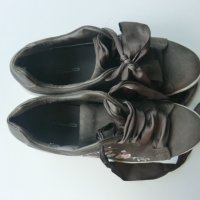 Кафяви обувки с бродерия, снимка 4 - Дамски ежедневни обувки - 37338795