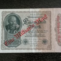 Банкнота - Германия - 1 000 000 000 марки | 1922г., снимка 1 - Нумизматика и бонистика - 29920066