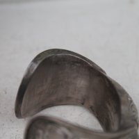 Стара сребърна възрожденска гривна , снимка 4 - Антикварни и старинни предмети - 38376132