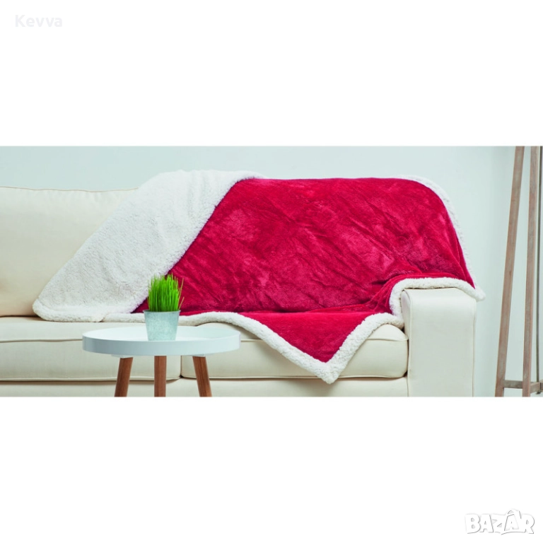Шерпа одеяло с еко вълна 6, снимка 1