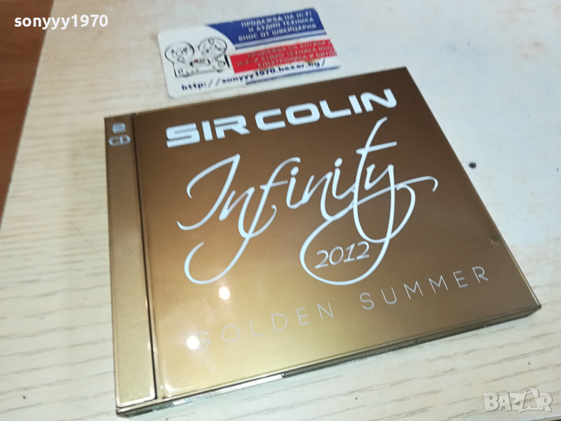 SIR COLIN X2CD GOLD-ВНОС SWISS 1103241622, снимка 1