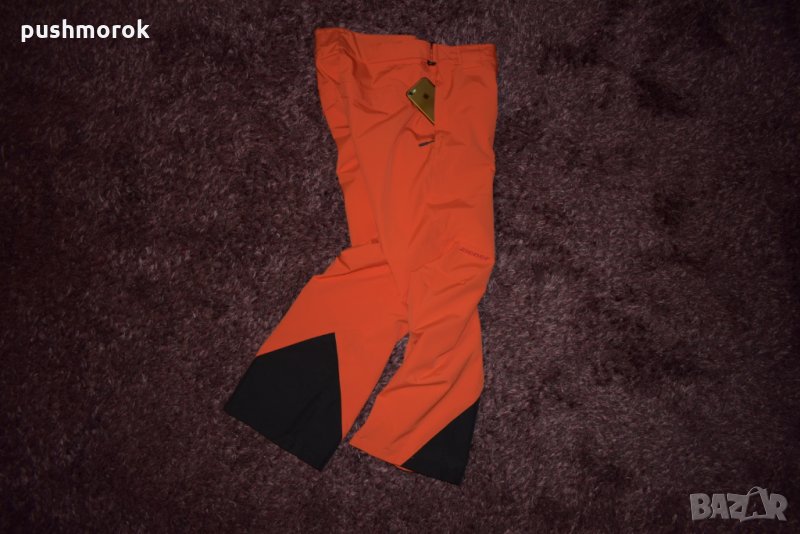 Ziener Telmo Ski Pant Men orange spice Sz 52, снимка 1