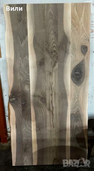 Плот за маса от Масив Орех, снимка 1