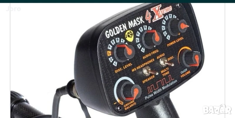Golden mask 4 xtreme металотърсач метал детектор голдън маск  екстрийм, снимка 1