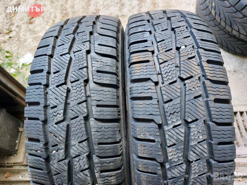 2бр.зимни MICHELIN 195/60/16C 99T DOT 1919 , снимка 1