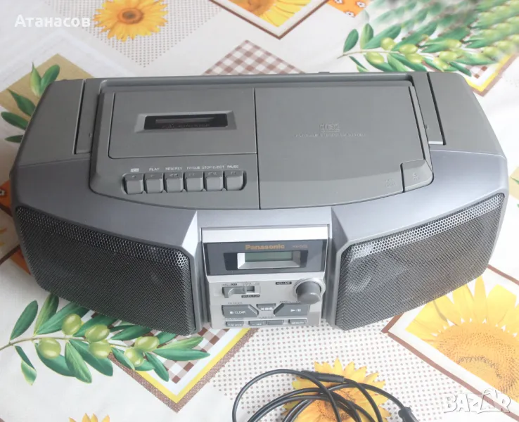 Panasonic RX-DS5 CD Radio Cassette Player, снимка 1