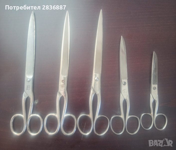Стари немски ножици от 30 те до 80 те години на миналия век, снимка 1