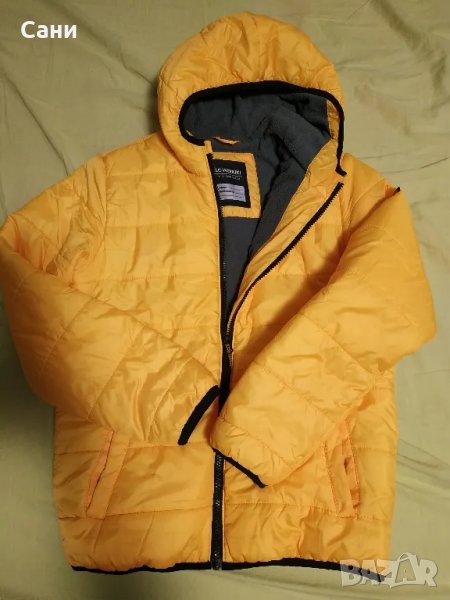 Яке зимно 146-152 / 11-12г жълто , снимка 1