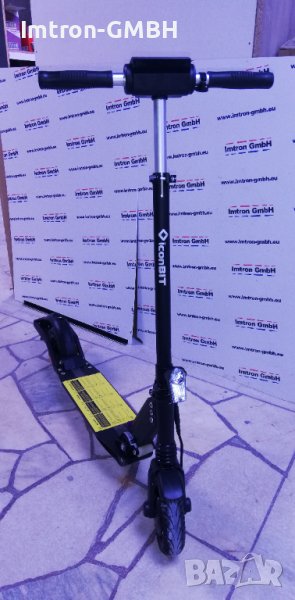 Електрическа тротинетка скутер ICONBIT IK-1972K TRACER (8 инча, черен), снимка 1
