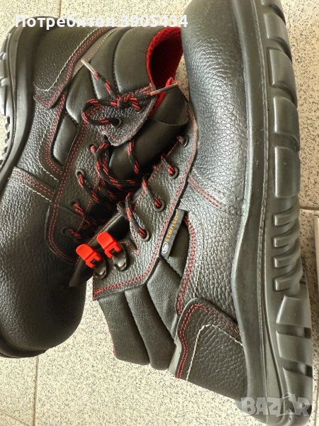 Работни обувки/ естествена кожа 43, снимка 1