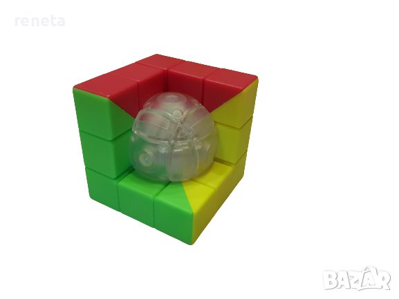 Куб Ahelos, Geometry cube, Тип Рубик, Магически, Интерактивен, снимка 1