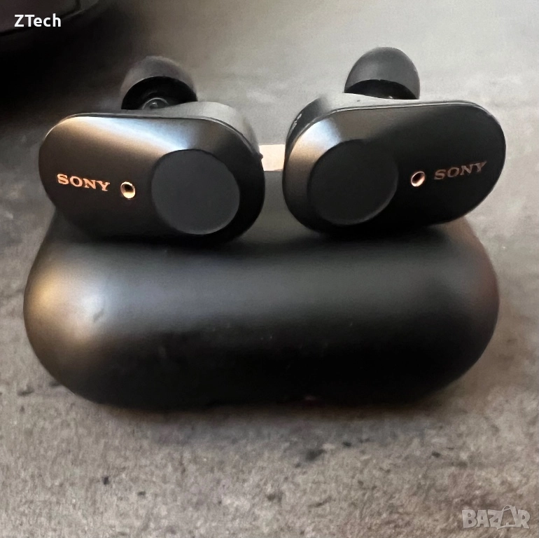 Sony WF-1000XM3 Bluetooth Слушалки с нови батерии, снимка 1