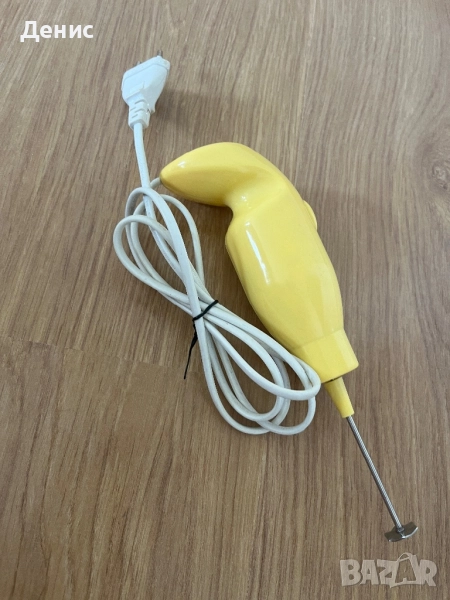 Мини миксер за фрапе жълт цвят, снимка 1