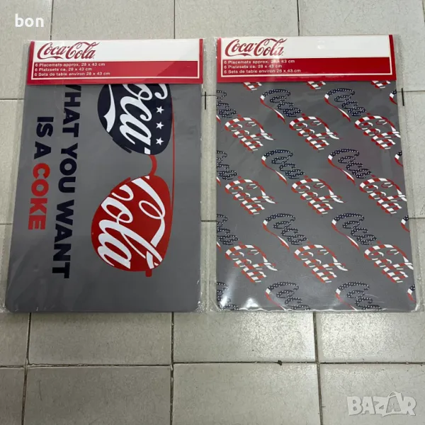 Подложки за сервиране COCA-COLA, снимка 1