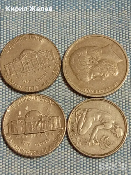 Четири монети от цял свят ГДР, АМЕРИКА, ГЪРЦИЯ за КОЛЕКЦИЯ 26226, снимка 1