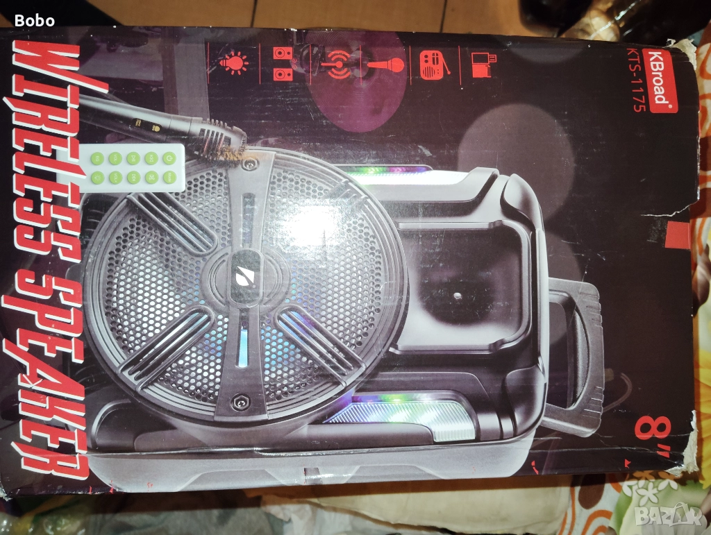 Тонколона bluetooth 8", снимка 1