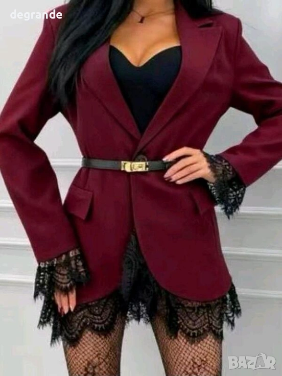 Елегантно Сако с Дантела  , снимка 1