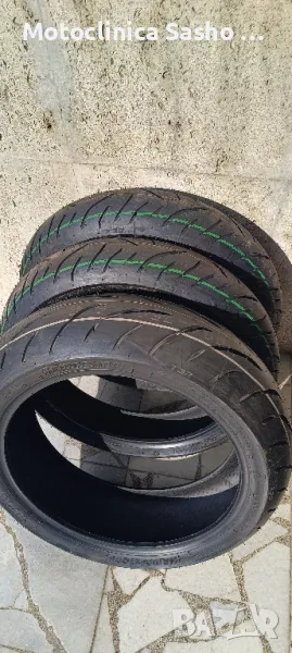 комплект мото гуми Бриджстоун 120/70-17 и 180/55-17 за 369лв, снимка 1