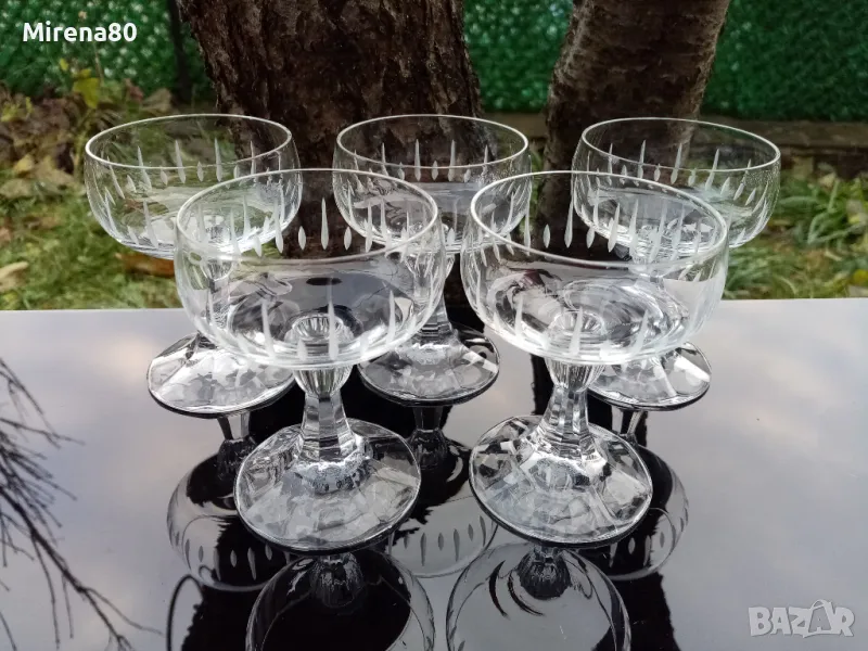 * Zwiessel * - кристални чаши за ракия, ликьор - 5 бр., снимка 1