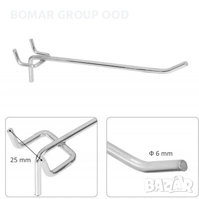 Куки за канално пано Ф6, снимка 1