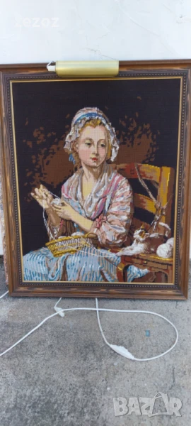 Гоблен "Шивачката", снимка 1