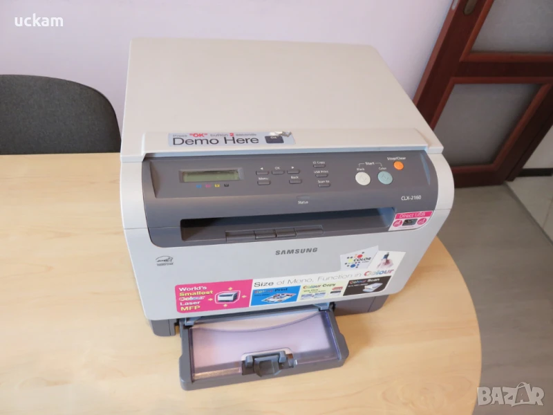 ЗА РЕМОНТ/ЧАСТИ Цветно мултифункционално устройство 3 в 1 (Принтер, скенер, копир) SAMSUNG CLX-2160, снимка 1