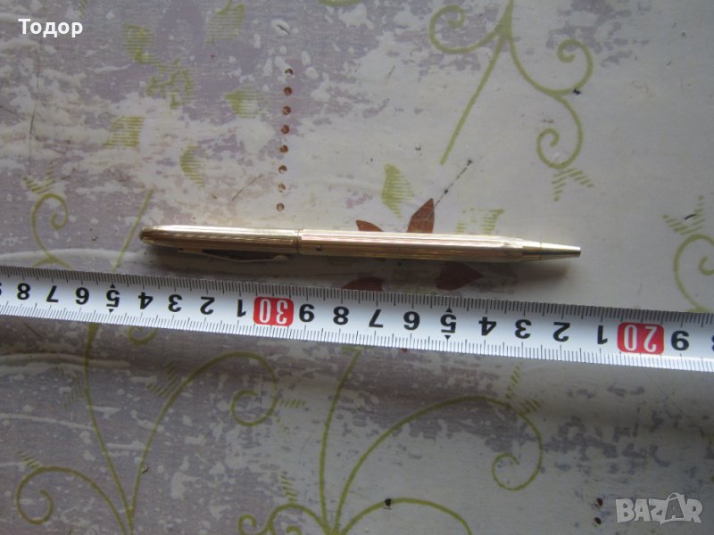 Позлатен химикал химикалка , снимка 1