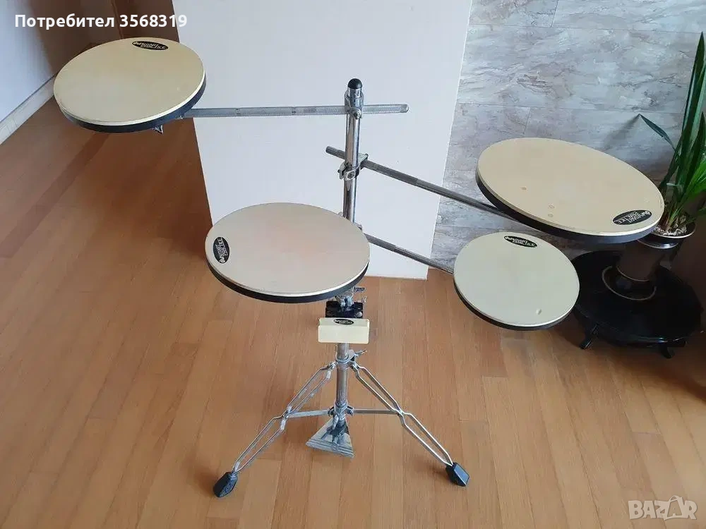 Практис падове / "Глухи" барабани / DW "Go Anywhere" Practice Kit, снимка 1